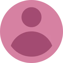 Rosa Kreis mit stilisiertem Symbol einer Person; ein einfarbiger, abstrahierter menschlicher Kopf und Oberk&ouml;rper in dunklerem Rosa zentral platziert.