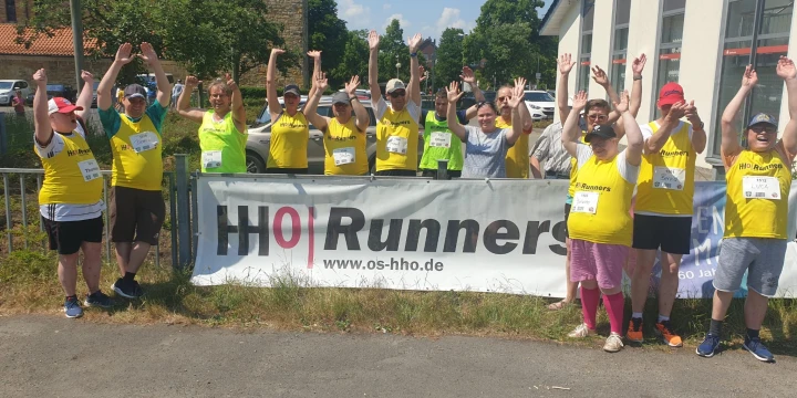 Ein Gruppenbild der HHO Runners.