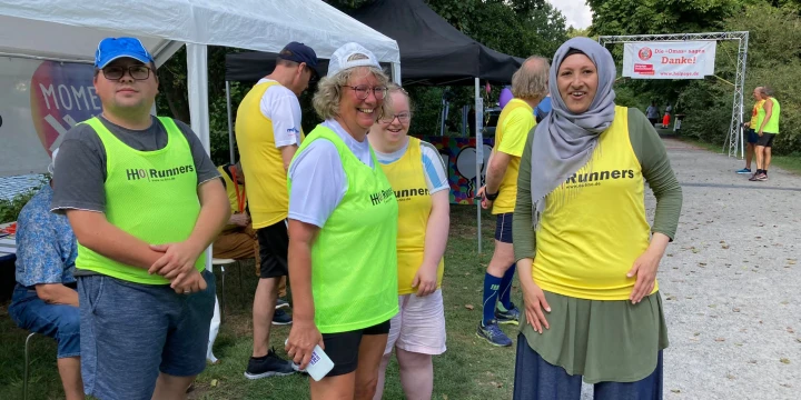 Die HHO-Runners beim Sechs Tage Lauf am Rubbenbruchsee