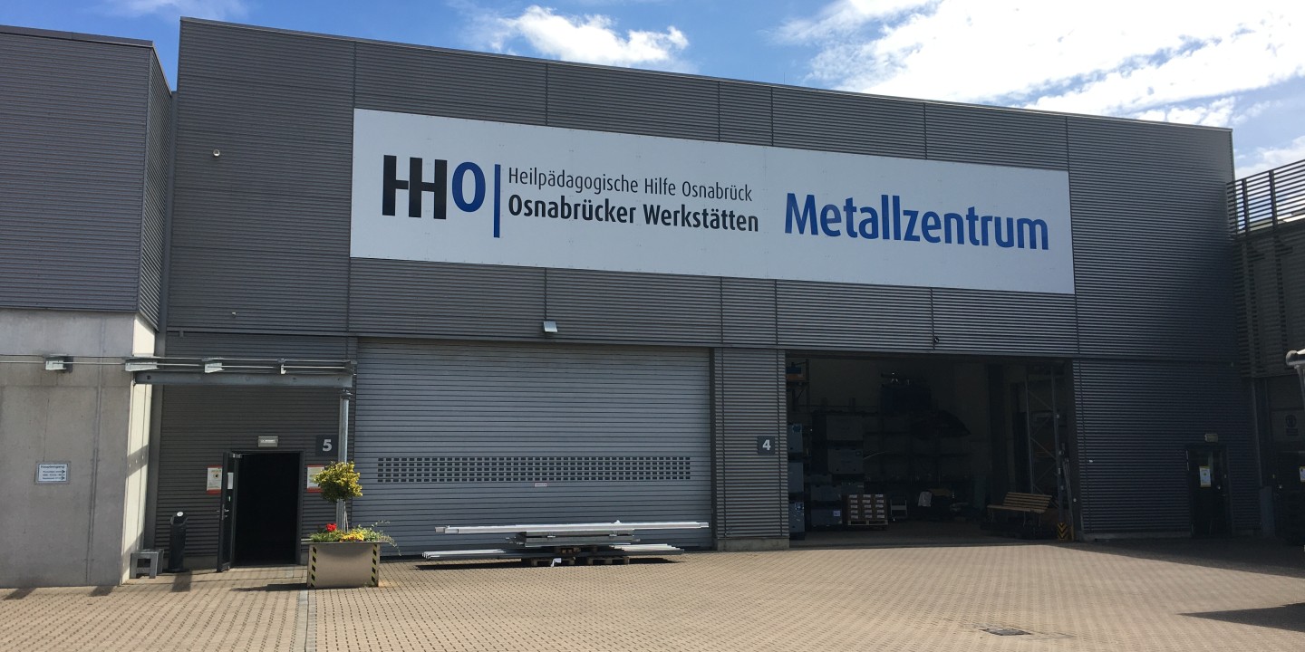 Außenansicht des Metallzentrums Osnabrück