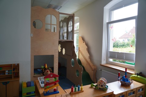 Innenansicht des Montessori-Haus Melle