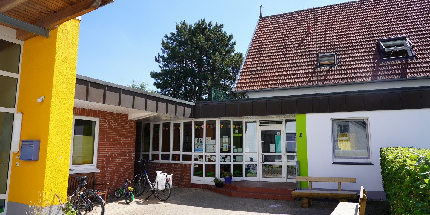 Außenansicht des Montessori-Kinderhaus Haltern