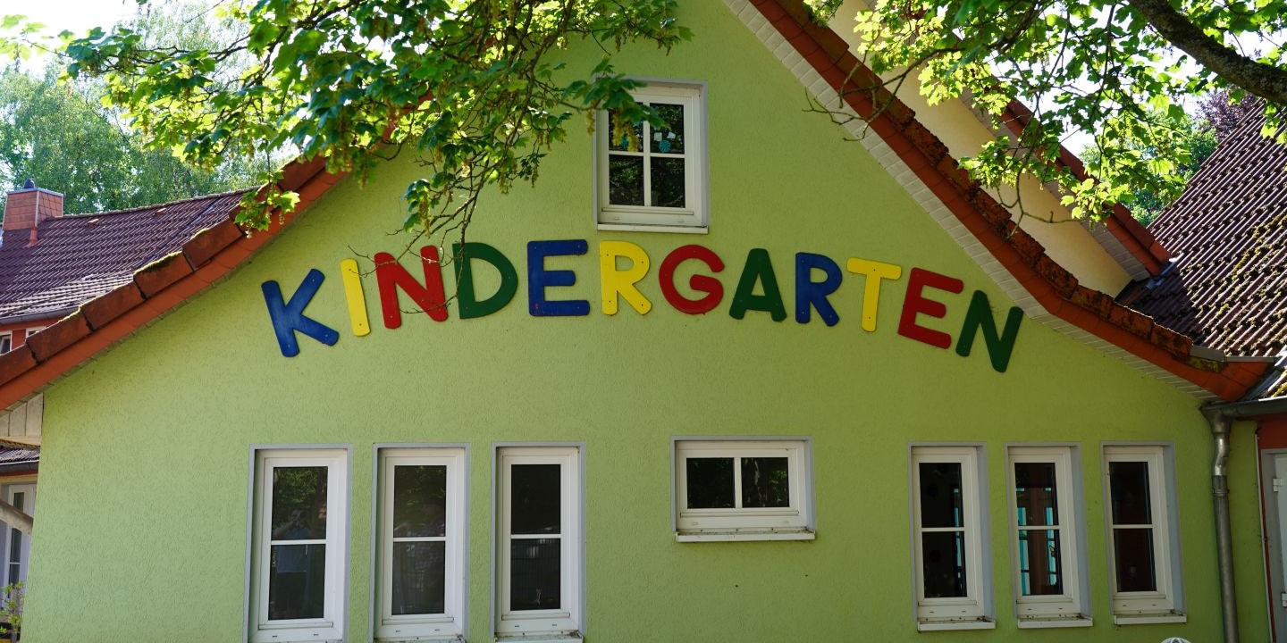 Außenansicht des Vogelsang-Kindergarten
